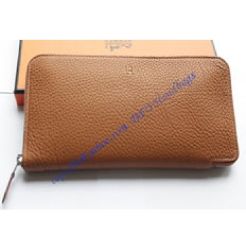 Hermes Azap long wallet HW309 light brown